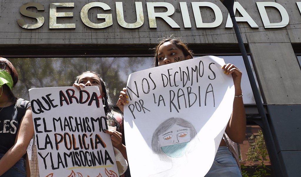 Mexico march demands justice for girls allegedly raped by police