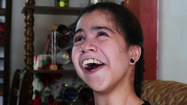 ROLE MODEL. Tuesday says she wants other PWDs to know that chasing their dreams doesn't end with their disability. Photo by Franz Lopez/Rappler  