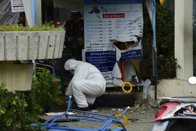 Thai police find unexploded devices in search for bombers