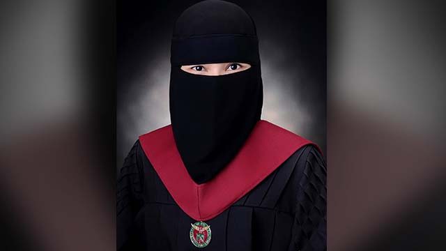 The iska in niqab