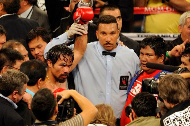 Veteran referee Robert Byrd pulls out of Pacquiao-Bradley bout