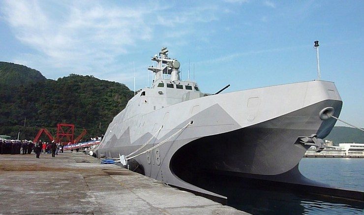 Taiwan launches its largest ever missile ship