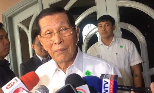 Enrile on cha-cha: House and Senate must vote separately