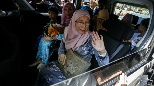 Anwar’s wife replaces him again in Malaysian parliament