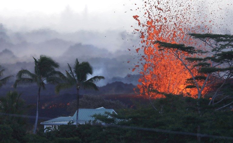 Helicopters rescue residents from fresh Hawaii volcano lava flow