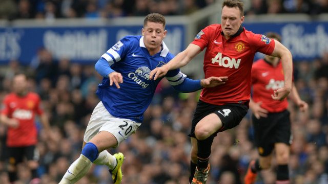 Everton sinks Man U as Liverpool closes in on title