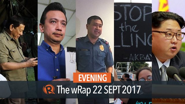 Duterte, Trillanes, Solano | Evening wRap