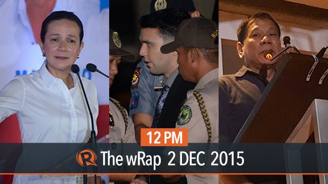 Duterte to CBCP, Poe disqualification, Pemberton’s detention | 12PM wRap