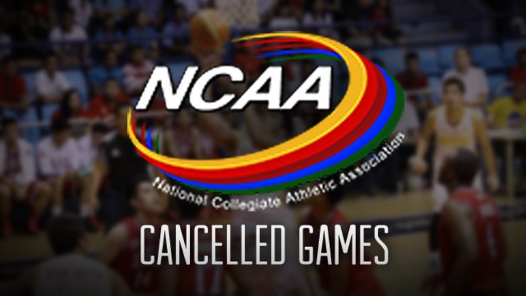 NCAA cancels all events due to #MarioPH
