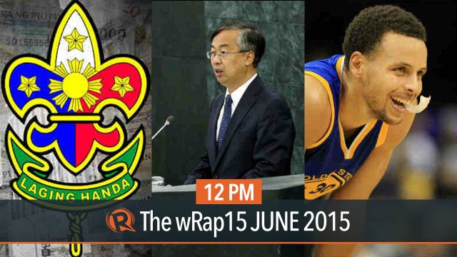Boy Scouts deal, PH and China dispute, NBA finals 2015 | 12PM wRap