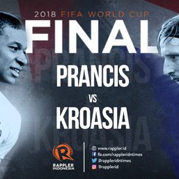 Prediksi Final Piala Dunia Prancis vs Kroasia: Drama belum usai!