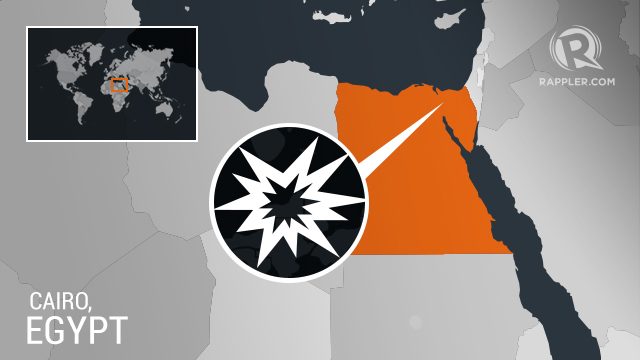Man throws explosive device by U.S. embassy in Cairo