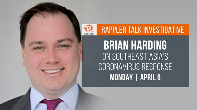 Rappler Talk: Brian Harding on Southeast Asia’s coronavirus response