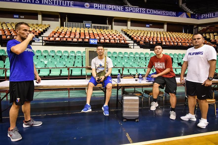 6-foot-11 Kai Sotto prepares for his debut in SEABA. Photo by LeAnne Jazul/Rappler  
