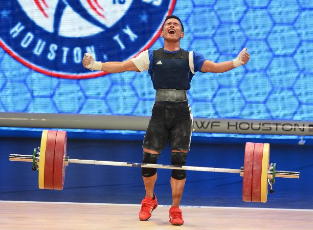 Lifter Colonia gains IWF nod, joins Diaz to Rio Olympics