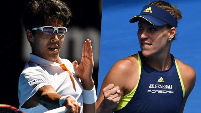 Kerber, Chung continue into the semis of Aussie Open