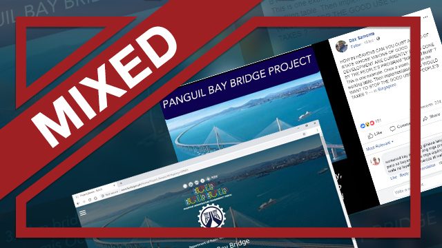MISLEADING: Panguil Bay Bridge photo used in DPWH site is Korean bridge