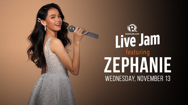 [WATCH] Rappler Live Jam: Zephanie