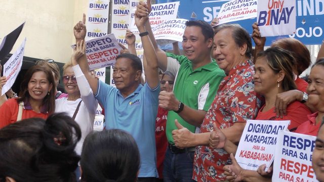 Binay on attack mode, hits Duterte, Poe, Roxas in sortie
