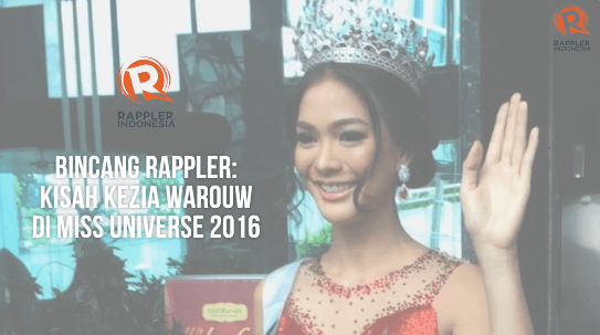 SAKSIKAN: Sepenggal kisah Kezia Warouw dari ajang ‘Miss Universe 2016’