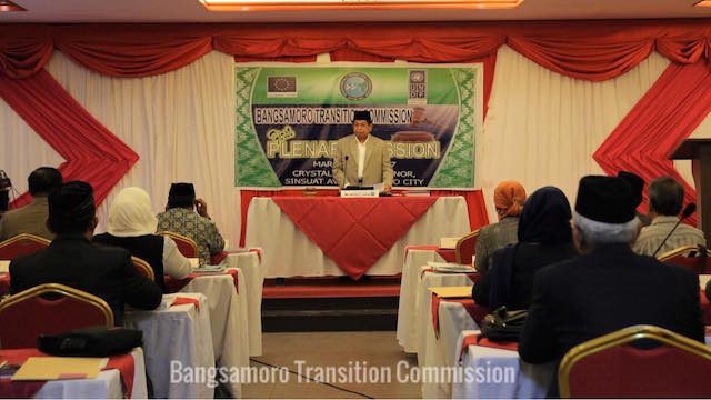 BTC gets to work, holds 1st meeting to draft Bangsamoro law