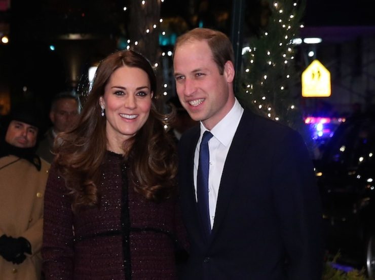 William and Kate arrive in New York