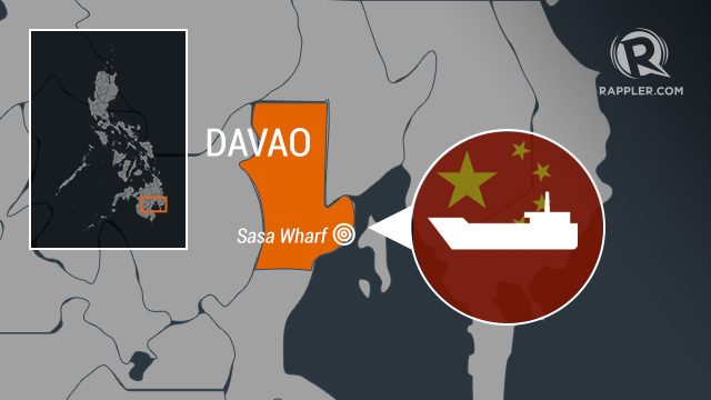 Chinese warships to visit Davao Sunday