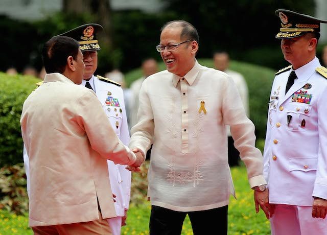 Aquino leaves Malacañang