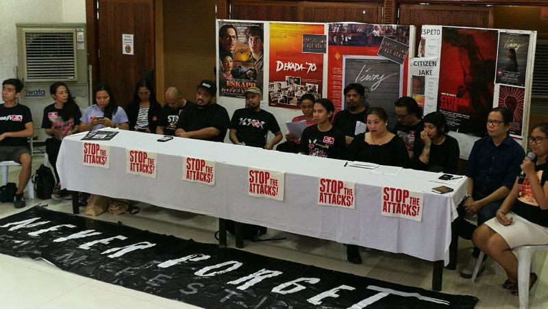 AFP’s red-tagging a threat to freedom of expression – artists, directors