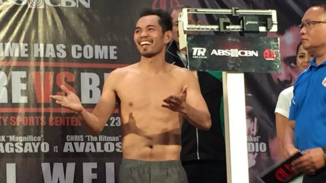 IN PHOTOS: Donaire, Bedak make weight for title clash