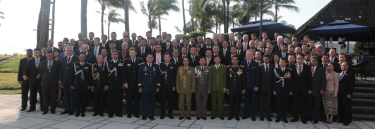 ASEANAPOL Delegates at the closing of the 34th conference in Manila. Photo courtesy of the PNP PIO