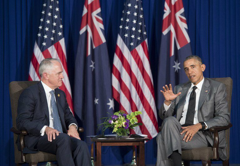 Obama, Australia PM call for ‘rule of law’ in sea row
