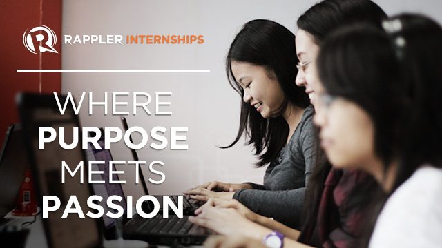 Want to be a Rappler Indonesia intern?