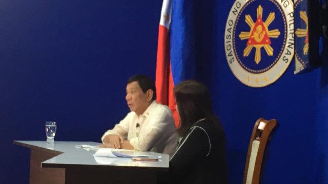 First episode of Duterte’s TV show airs today