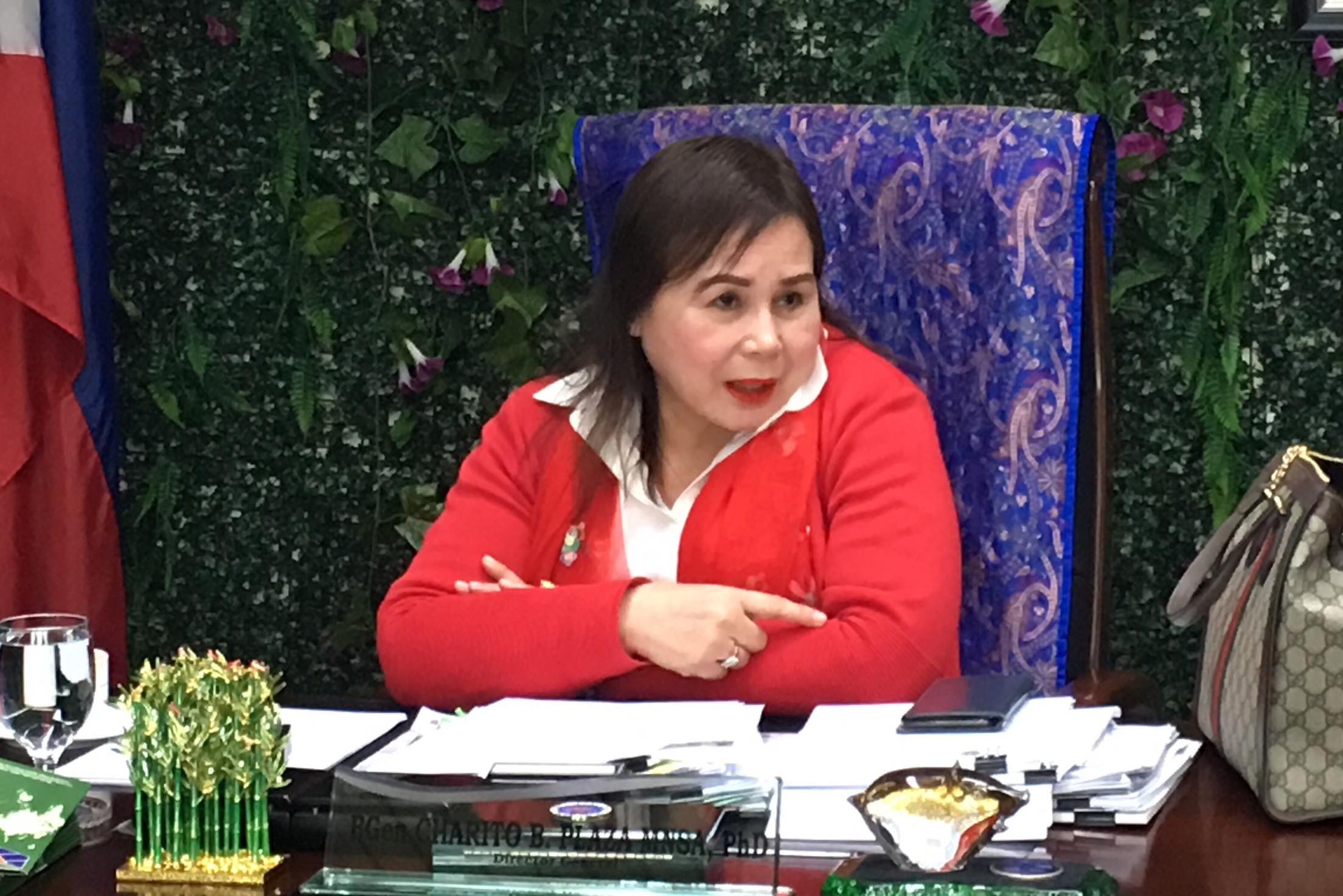 PEZA chief Plaza doesn’t think she’s getting fired by Duterte