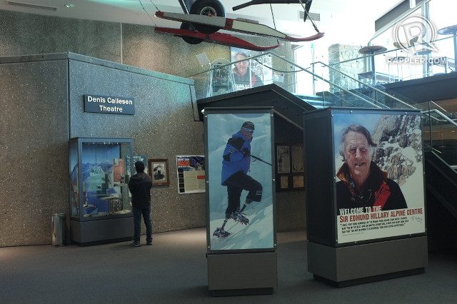 ODE TO ADVENTURE. The museum allows you to marvel at the feats of some of the greatest outdoor explorers in the world 
 