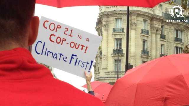 CLIMATE FIRST. Not everyone is impressed with the Paris climate talks. 