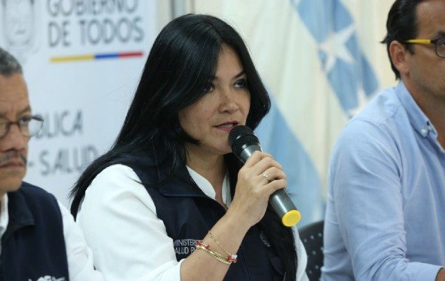 GAP. Former Ecuador health minister Catalina Andramuño alleges in a letter that there is a gap between what the government wants to do and what needs to be done. Photo from Andramuño's Twitter account  