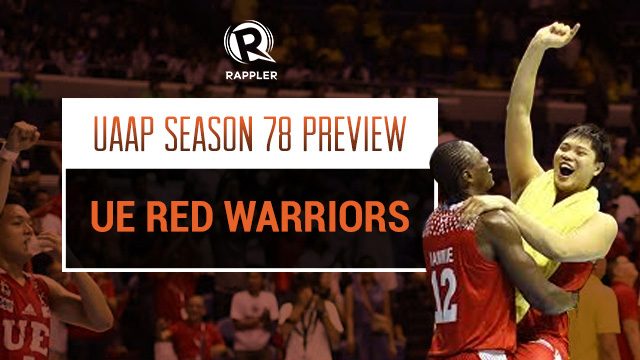 UAAP 78 Preview: UE Red Warriors