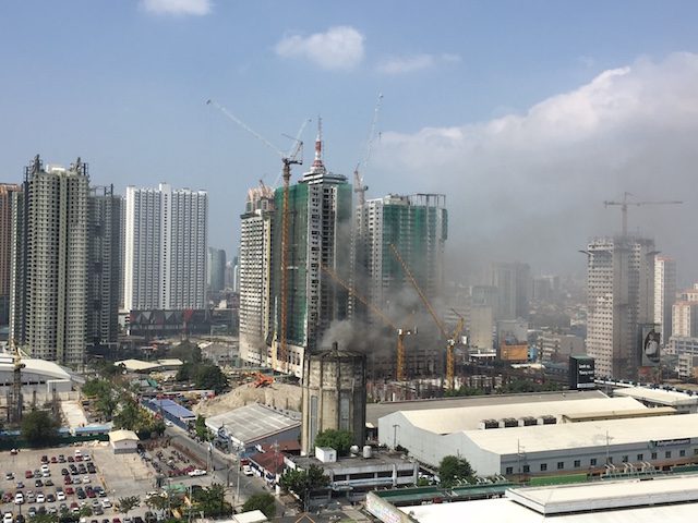Fire breaks out in Mandaluyong condominium