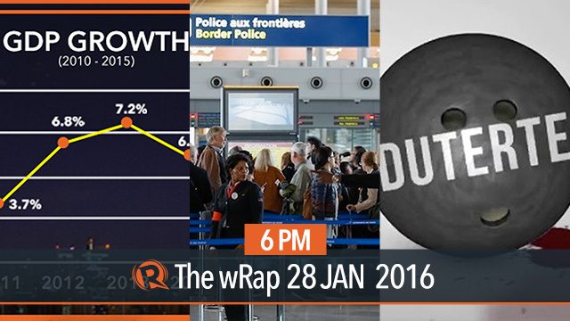 PH GDP growth, political TV ads, fake bombs in France | 6PM wRap