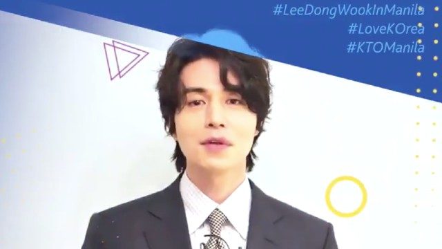 Lee Dong-wook is coming back to Manila