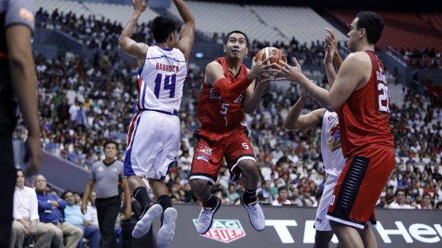 Ginebra thwarts Magnolia on Christmas Day behind Slaughter’s double-double