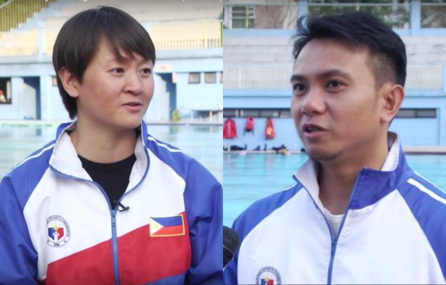 Women's and men's team captains Chari May Ongyanco and Ray Bejar. Photos by Rappler  