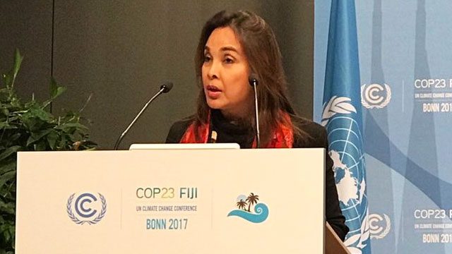 Legarda at COP23: ‘We have to do both the difficult and the impossible’