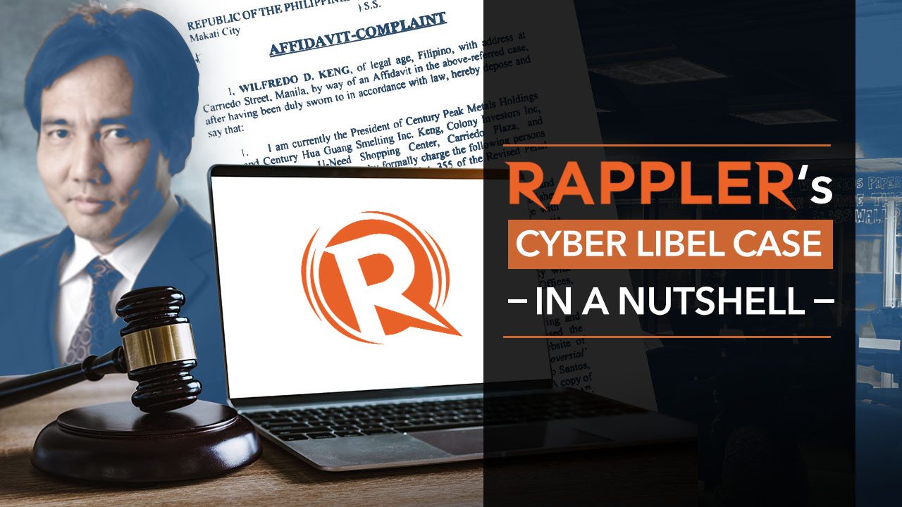 WATCH: Rappler’s cyber libel case in a nutshell
