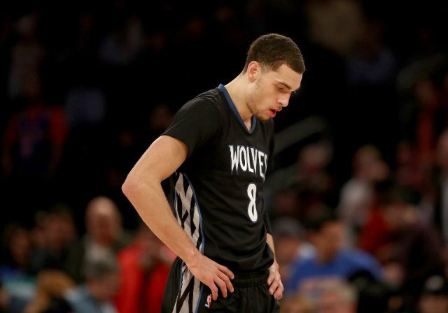 Timberwolves star LaVine out for season with torn knee ligament