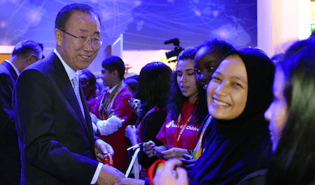Kenalkan anak Indonesia yang berbicara di Sidang Umum PBB di New York