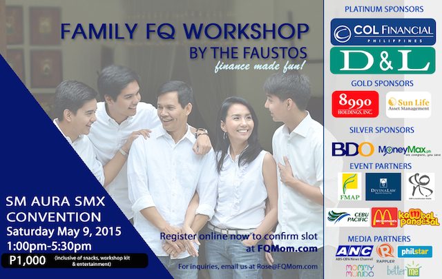 Family FQ Workshop by the Faustos