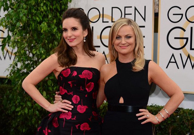 TINA FEY AND AMY POEHLER. Photo from AFP